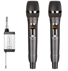 Acemic Intelligent trådløse mikrofon sæt m. 2 mics. - Q2M 