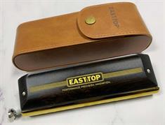 Easttop Kromatisk Mundharmonika - EAP12 wood