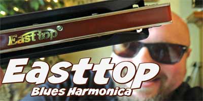 Easttop mundharmonika model T008k